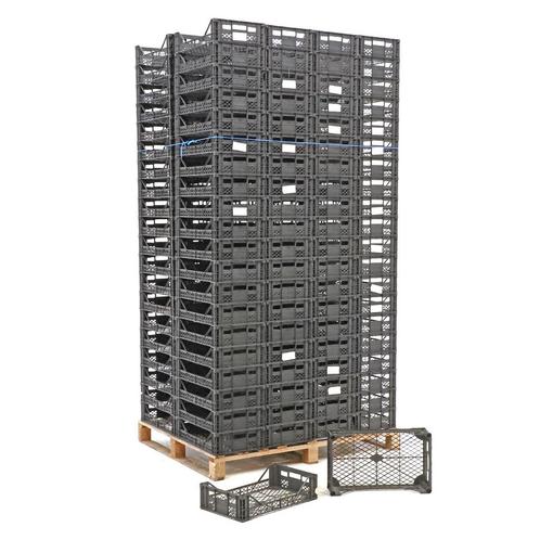 Gebruikte agf kratten wanden + bodem geperforeerd, Doe-het-zelf en Verbouw, Kratten en Dozen, Gebruikt, Ophalen of Verzenden