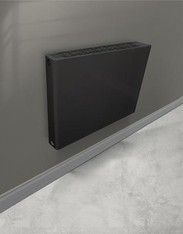 Vlakke Radiatorombouw - Mat Zwart + Radiator ECO 4 T22 500x8 beschikbaar voor biedingen