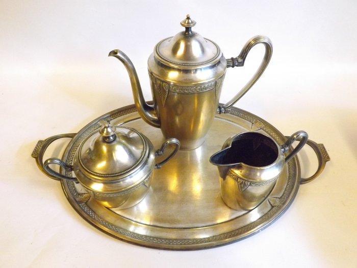 WMF / Geislingen - Ontbijtservies (4) - Verzilverd, Antiek en Kunst, Antiek | Keukenbenodigdheden