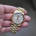 Rolex Day-Date 18238 – 1992 (N-serie) – 36mm – Zilveren dial, Ophalen, Gebruikt, Rolex, Polshorloge