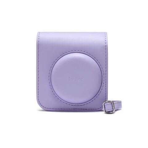 Fujifilm instax mini 12 Lila Purple tas (Instax Mini Camera), Audio, Tv en Foto, Fotografie | Fotopapier, Nieuw, Ophalen of Verzenden