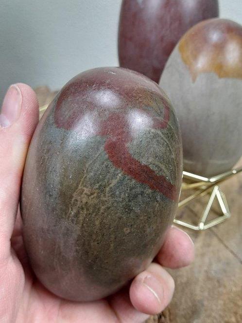 Shiva Lingam stenen afkomstig uit de Narmada-rivier - Steen, Antiek en Kunst, Kunst | Niet-Westerse kunst
