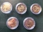 Malta. 2 Euro 2019/2022 (5 monete)  (Zonder Minimumprijs), Postzegels en Munten, Munten | Europa | Euromunten