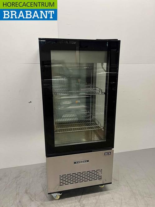 RVS koelvitrine Gebaksvitrine 270 liter 230V Horeca, Zakelijke goederen, Horeca | Keukenapparatuur, Nieuw in verpakking, Ophalen of Verzenden