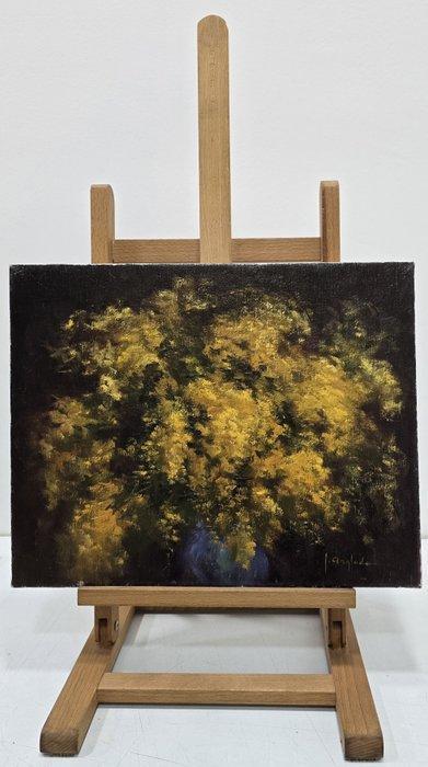 Jordi Anglada (1942) - Estallido dorado, Antiek en Kunst, Kunst | Schilderijen | Klassiek
