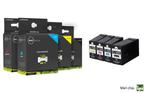 Geschikt Set Canon PGI-1500XL BK C M Y multi pack zwart,, Nieuw, Cartridge, Inktmedia