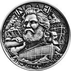 Mason Mint - Noah's Arc - 1 oz Zilver Round - Antique Finish