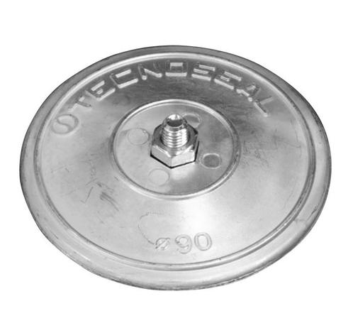 Roer-anodes Paar Ø90mm met hardware, Zink, Watersport en Boten, Bootonderdelen, Motor en Techniek, Nieuw, Zeilboot of Motorboot