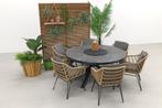 4 Seasons Cottage/Perth 150 cm. - Ronde tuinset, Tuin en Terras, Tuinsets en Loungesets, Verzenden, Nieuw, Rvs, Tuinset