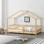 [en.casa] Kinderbed Knätten met uitvalbeveiliging 70x140 cm, Kinderen en Baby's, Kinderkamer | Bedden, Verzenden, Nieuw