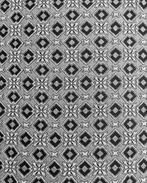 Luxe Jacquard Polyester Zwart/Zilver, Hobby en Vrije tijd, Stoffen en Lappen, Nieuw, Zwart