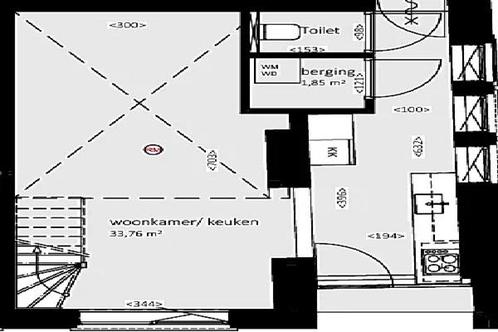 Appartement Veldhovenring in Tilburg, Huizen en Kamers, Huizen te huur, Via bemiddelaar, Noord-Brabant, Appartement