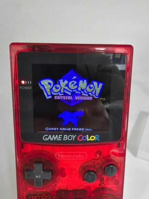 Nintendo - Gameboy Color - ULTRA CLEAR EDITION - V3 IPS, Spelcomputers en Games, Spelcomputers | Overige Accessoires