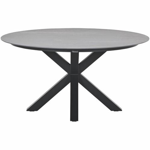 Garden Impressions Stijn tuintafel rond 150 cm - Napoli grey, Tuin en Terras, Tuinsets en Loungesets, Verzenden