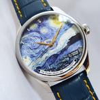 van Gogh - Automatic - 9 Diamonds - Official - The Starry, Sieraden, Tassen en Uiterlijk, Horloges | Heren, Nieuw