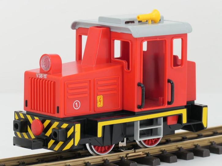 Playmobil 4050 Rode Diesellok (Diesellocomotieven), Hobby en Vrije tijd, Modeltreinen | Overige schalen, Overige typen, Gebruikt