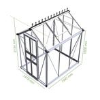 Royal Well Tuinkas Birdlip 46 Zwart Veiligheidsglas, Tuin en Terras, Kweekspullen, Nieuw