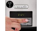 CrockPot - Slowcooker - 7,5L - Digital timer - Zwart, Verzenden, Zo goed als nieuw