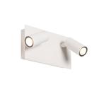 Moderne buiten wandlamp wit incl. LED 2-lichts IP54 - Simon, Nieuw, Overige materialen