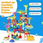 JUST23 Knikkerbaan Ultimate Set - Marble Run - 150, Kinderen en Baby's, Speelgoed | Bouwstenen, Ophalen of Verzenden, Zo goed als nieuw