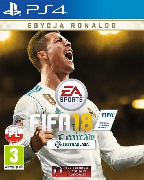 Fifa 18 Ronaldo editie Poolse versie (ps4 nieuw), Spelcomputers en Games, Games | Sony PlayStation 4, Nieuw, Ophalen of Verzenden