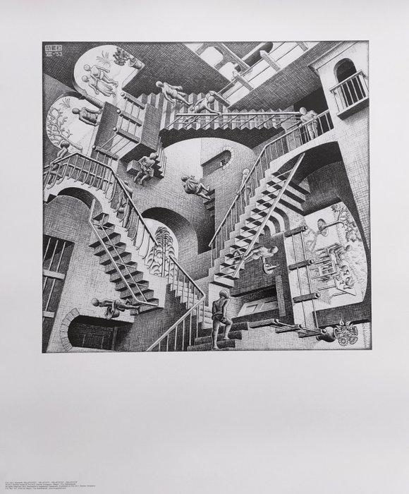 M.C. Escher (1898-1972), after - Relativity, 1953, Antiek en Kunst, Kunst | Tekeningen en Foto's