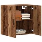 vidaXL Wandkast 60x31x60 cm bewerkt hout oud houtkleurig, Verzenden, Nieuw