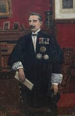 Escuela española (XIX-XX) - Retrato de D. Eduardo de León y