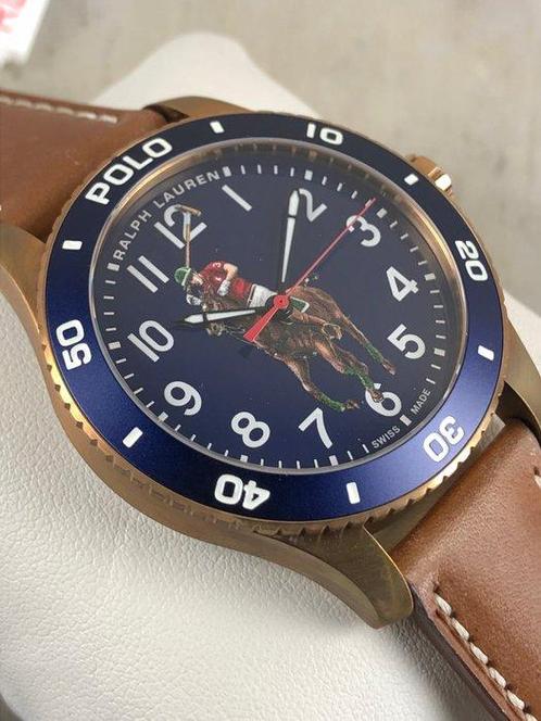 Ralph Lauren - The Polo Watch Automatic Bronze -, Sieraden, Tassen en Uiterlijk, Horloges | Heren
