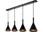 Lucide GIPSY - Hanglamp - 4xE27 - Hoogte verstelbaar - Zwart, Huis en Inrichting, Verzenden, Zo goed als nieuw