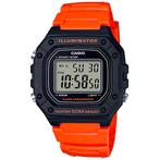 Casio - W-218H-4B2 - orange, Sieraden, Tassen en Uiterlijk, Horloges | Dames, Verzenden, Nieuw