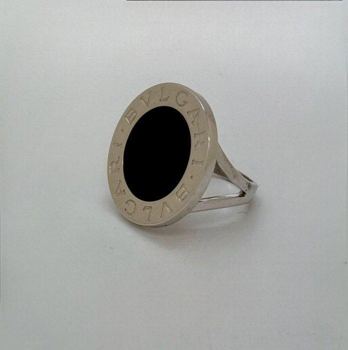Bvlgari - Ring - Bvlgari Bvlgari - 18 karaat Witgoud - onice, Sieraden, Tassen en Uiterlijk, Ringen