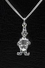 Zilveren boer Biet ketting hanger, Sieraden, Tassen en Uiterlijk, Kettinghangers, Verzenden, Nieuw