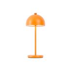 Tafellamp oranje incl. LED IP54 oplaadbaar met laadstation, Huis en Inrichting, Lampen | Tafellampen, Verzenden, Nieuw, Modern