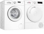 Bosch Wasmachine + Bosch Droger, Nieuw