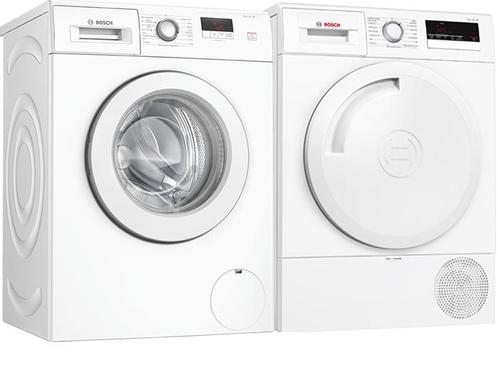 Bosch Wasmachine + Bosch Droger, Witgoed en Apparatuur, Wasmachines