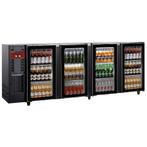 Diamond Flessenkoeler | 4 Glazen Deuren | 783L | 230V | Geve, Witgoed en Apparatuur, Koelkasten en IJskasten, Ophalen of Verzenden