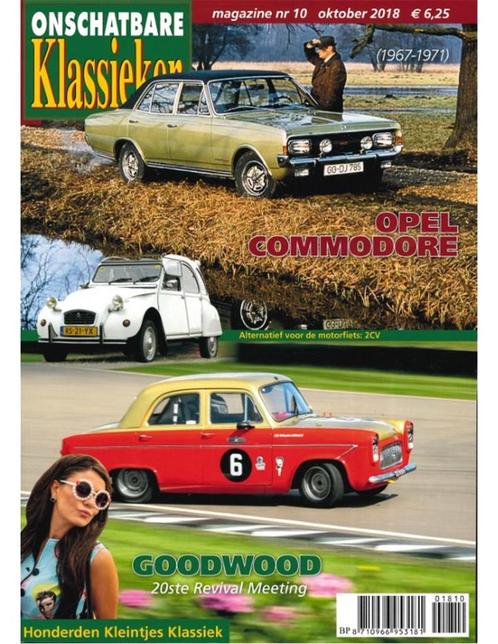 2018 ONSCHATBARE KLASSIEKER MAGAZINE 10 NEDERLANDS, Boeken, Auto's | Folders en Tijdschriften