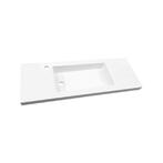 Wastafel Best Design Slim 120x35x5 cm Hoogglans Wit (met 1, Ophalen of Verzenden, Nieuw, Overige typen