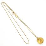 Ketting met hanger - 18 karaat Geel goud