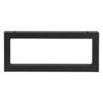 Ophangbeugel voor wastafelblad set van 2 zwart mat 45x20 cm, Nieuw, Verzenden