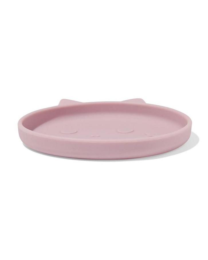 HEMA Kinderbord 16cm siliconen monster roze, Huis en Inrichting, Keuken | Servies, Nieuw, Verzenden