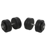 TRUUSK Halterset 2er Korthalters, 50 Kg Korthalter Set Met 2, Sport en Fitness, Fitnessmaterialen, Verzenden, Nieuw
