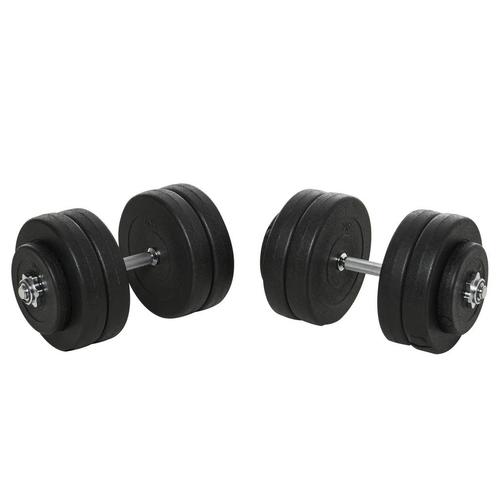 TRUUSK Halterset 2er Korthalters, 50 Kg Korthalter Set Met 2, Sport en Fitness, Fitnessmaterialen, Nieuw, Verzenden