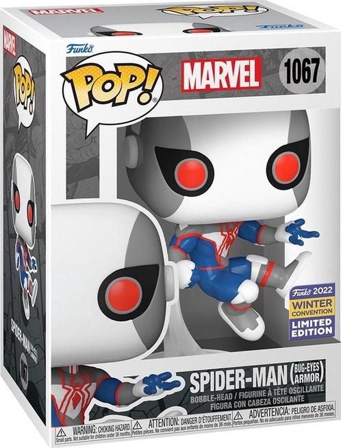 Funko Pop! - Marvel Spider-Man (Bug-Eyes Armor) #1067 |, Verzamelen, Poppetjes en Figuurtjes, Nieuw, Verzenden