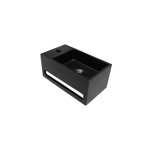 Fontein BWS Bali Solid Surface 36x20 cm Kraangat Links Mat, Doe-het-zelf en Verbouw, Sanitair, Overige typen, Nieuw, Ophalen of Verzenden