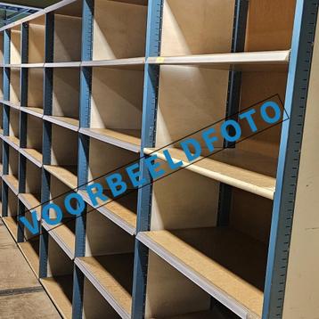 Magista metalen/houten legbordstelling - 220 cm hoog, 3 mete beschikbaar voor biedingen