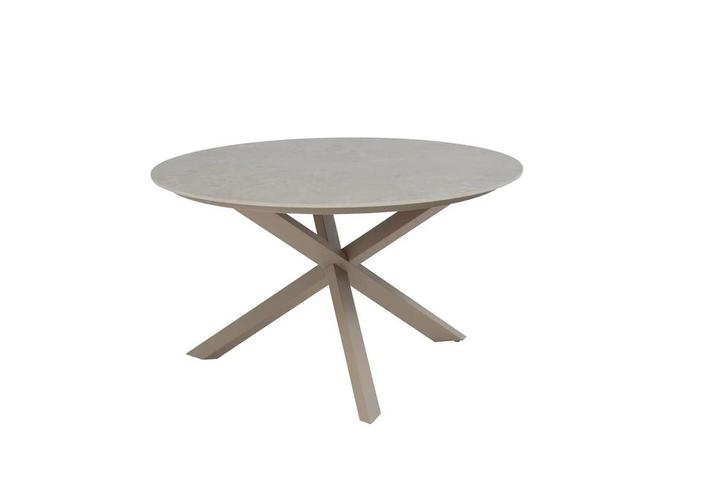 Taste by 4 Seasons Prado tafel latte met keramisch blad Ø, Tuin en Terras, Tuinsets en Loungesets, Ophalen of Verzenden