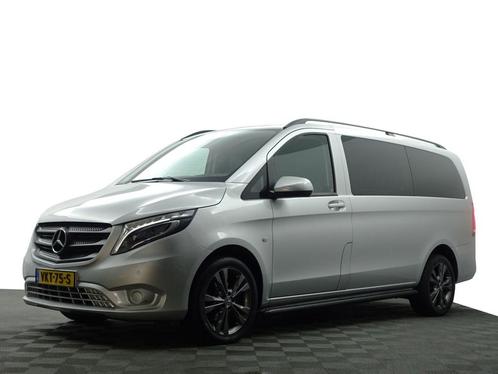 Zakelijke Lease |  Mercedes-Benz Vito 116 CDI L2 Lang AMG Ed, Auto's, Bestelauto's, Dealer onderhouden, Lease, Zwart, Automaat