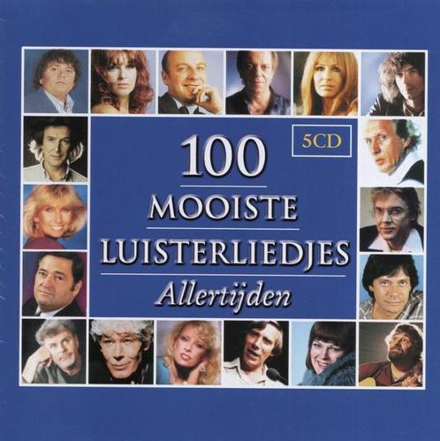 cd - Various - 100 Mooiste Luisterliedjes Allertijden, Cd's en Dvd's, Cd's | Overige Cd's, Zo goed als nieuw, Verzenden